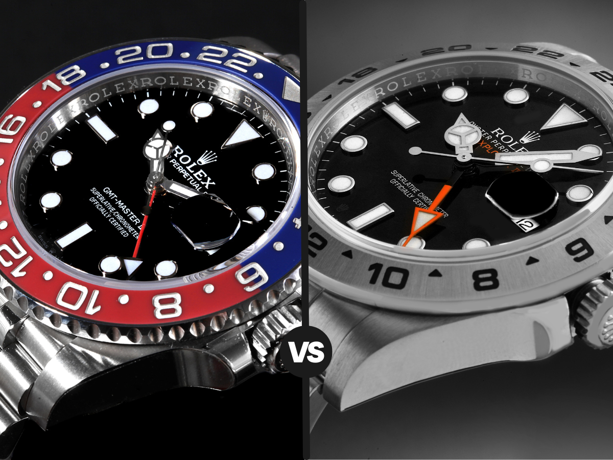 Rolex GMT-Master II vs Explorer II