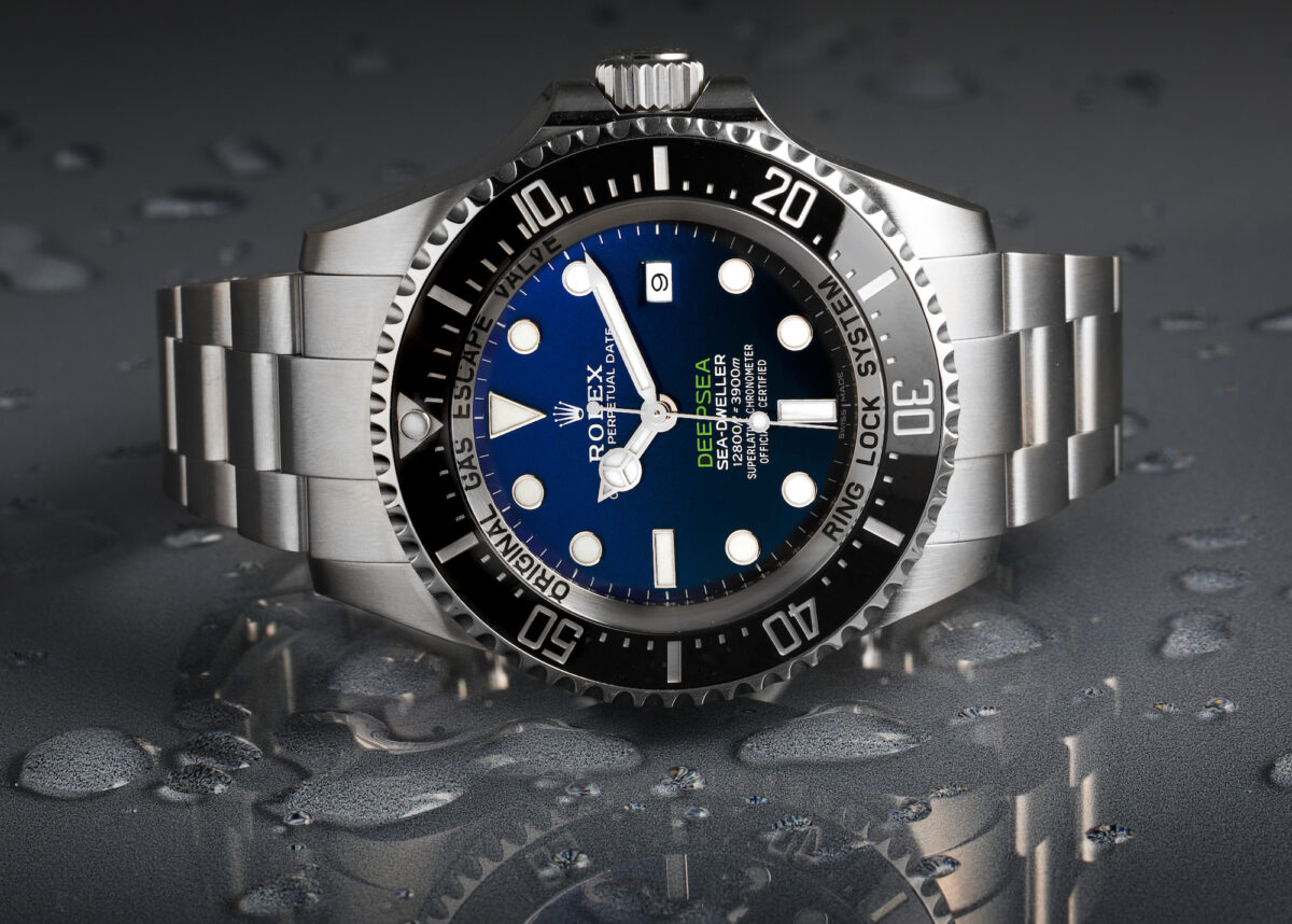 Rolex Waterproof vs Water Resistant - Rolex Seadweller Deepsea Cameron D-Blue Steel Mens Watch 116660