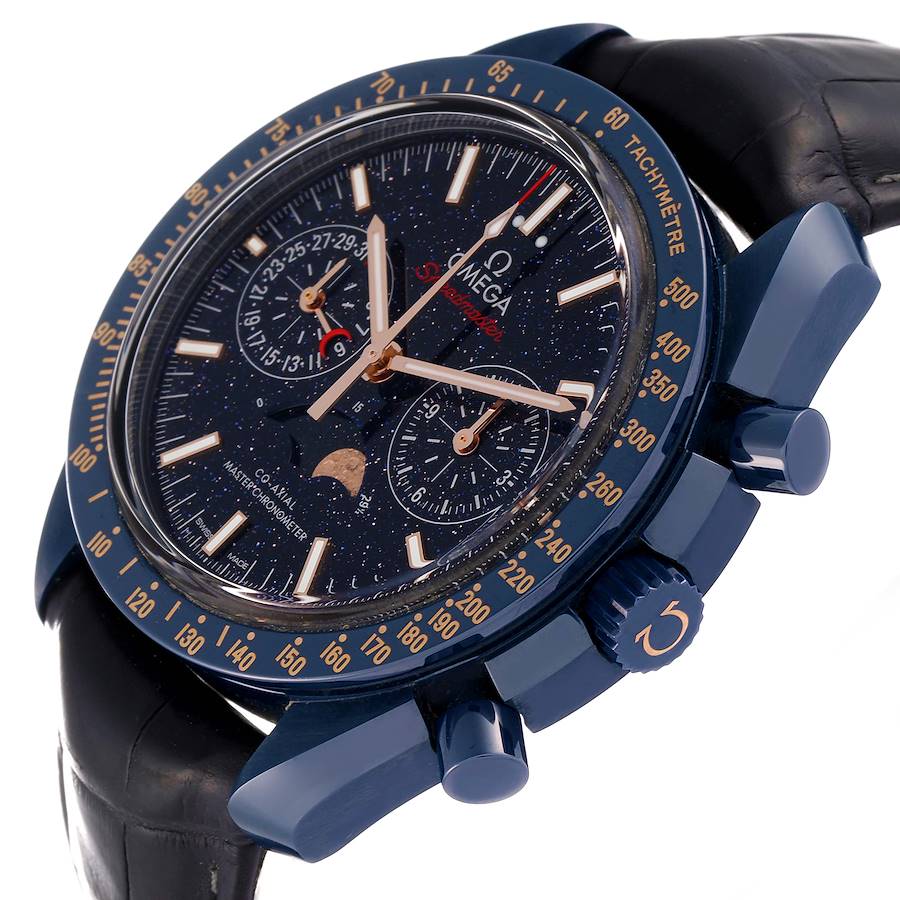 Omega Speedmaster Blue Side of the Moon Watch 304.93.44.52.03.002