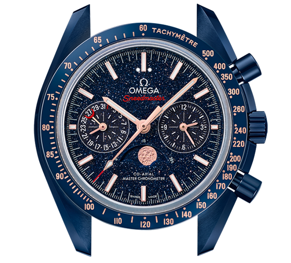 Omega Speedmaster Blue Side of the Moon Watch 304.93.44.52.03.002