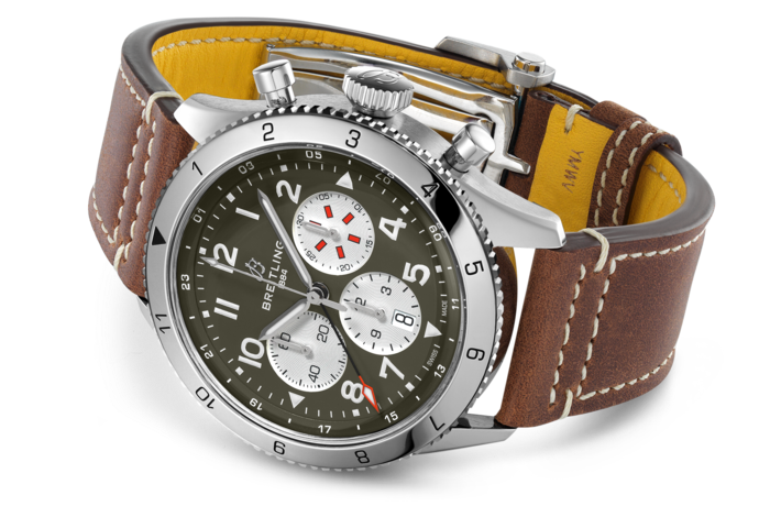 Breitling Aviator 8 B01 Curtiss Warhawk Steel Mens Watch AB0119