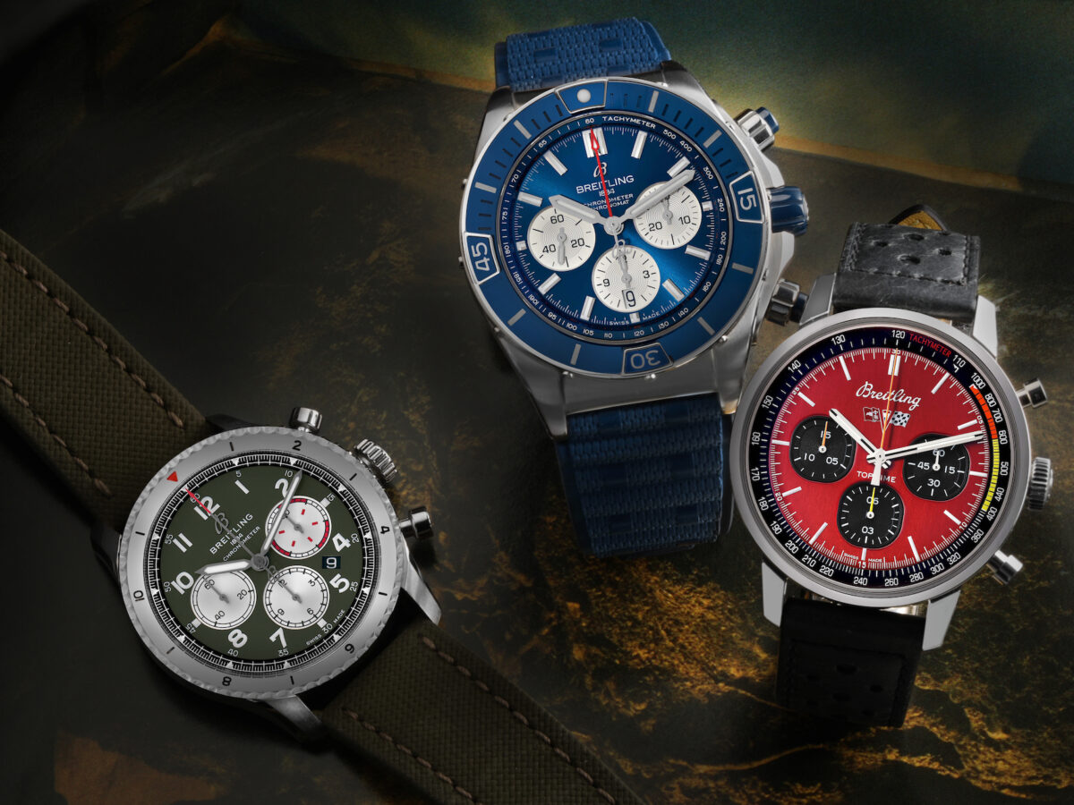 Modern Breitling Chronographs - Chronomat, Aviator, and Top Time