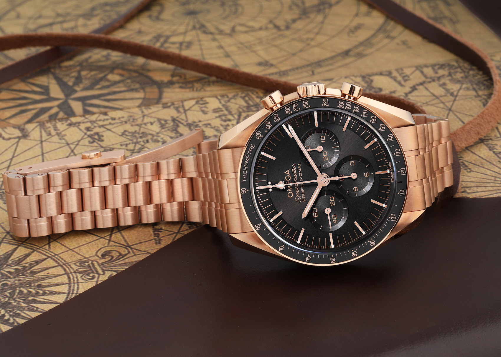 The Omega Speedmaster Sedna Gold The Watch Club by SwissWatchExpo