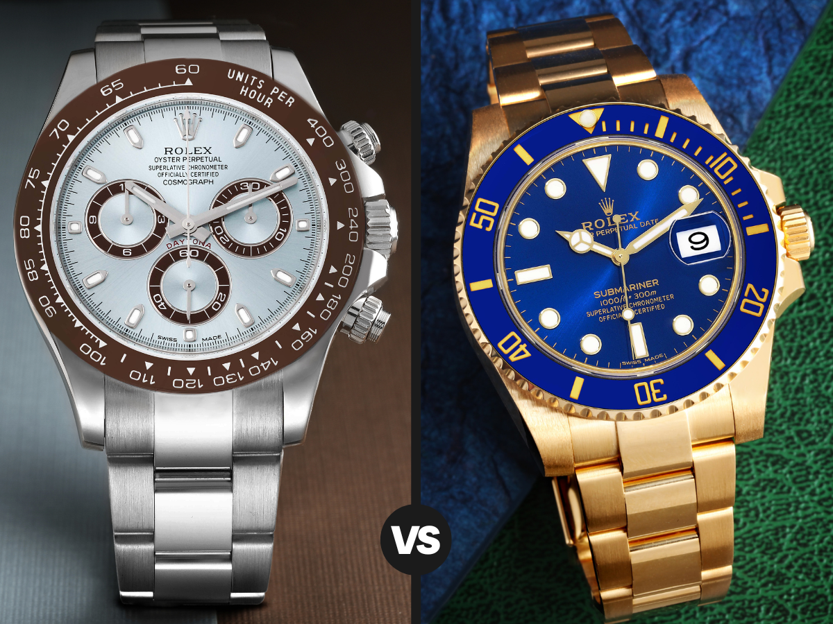 Rolex Daytona vs Rolex Submariner