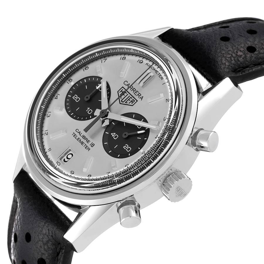 Tag Heuer Carrera Calibre 18 Telemeter Steel Mens Watch CAR221A