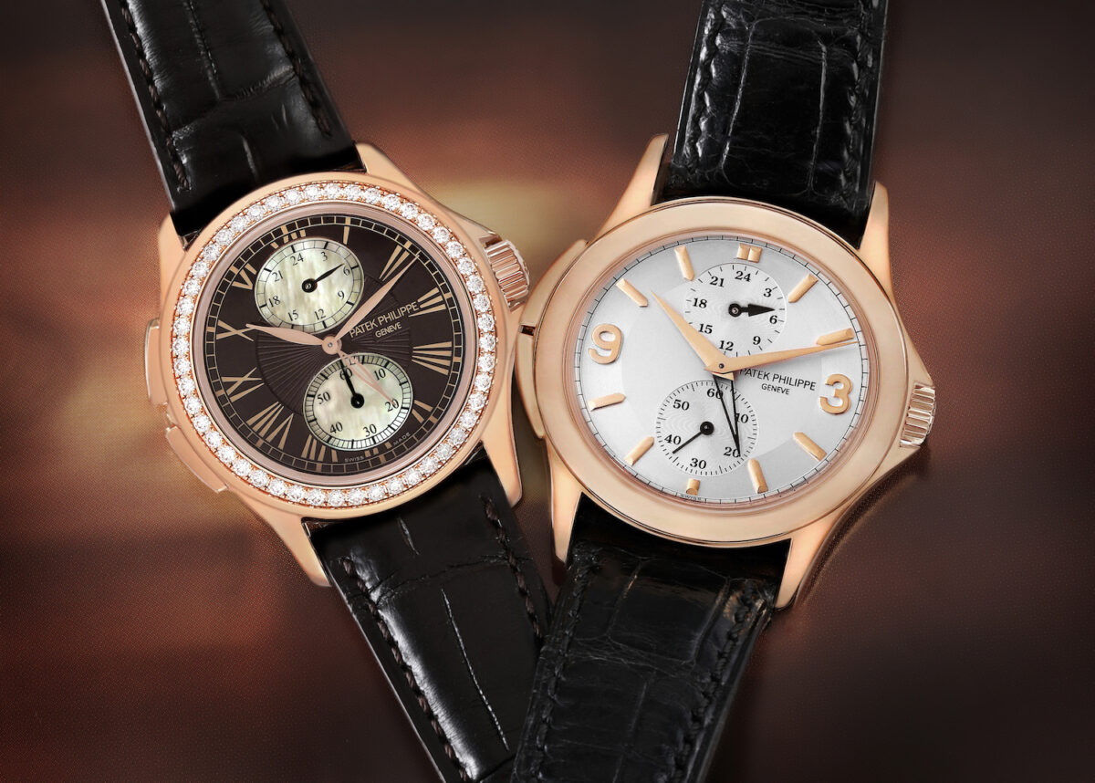 Patek Philippe Calatrava Travel Time Rose Gold Watches