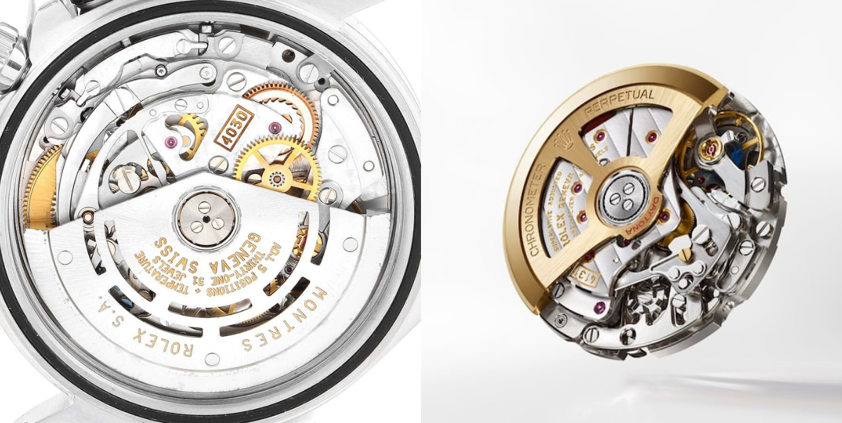 Modern vs Vintage Rolex Daytona - Valjoux Movement vs In-House Caliber 4131