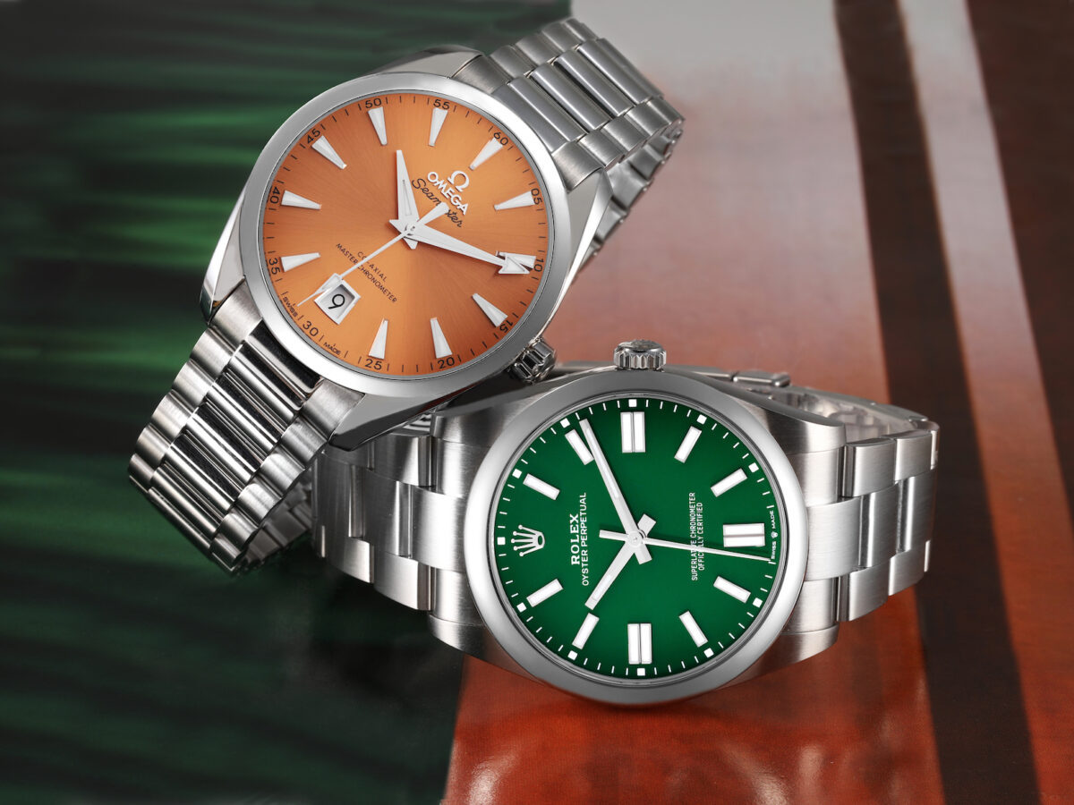 Best Entry Level Watches - Omega Aqua Terra Shades and Rolex Oyster Perpetual