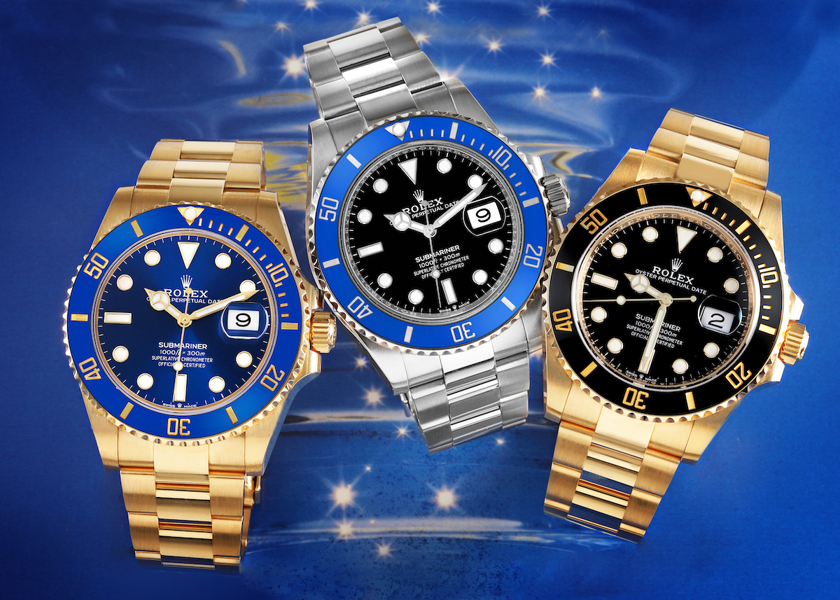 Rolex Submariner Gold Watches Current Editions