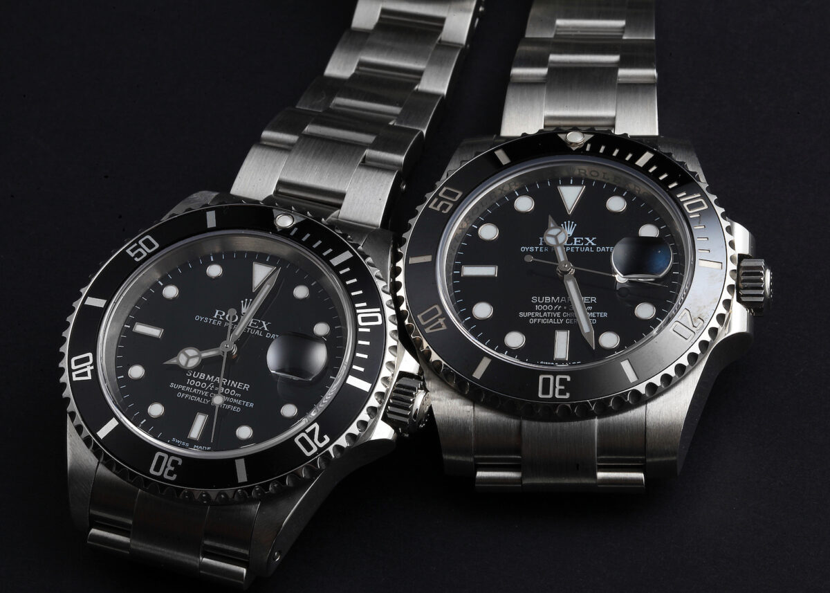 Rolex Submariner ref 16610 vs 116610