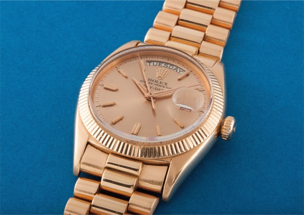 Rolex President Day-Date Yellow Gold ref 6511 (photo: Phillips)