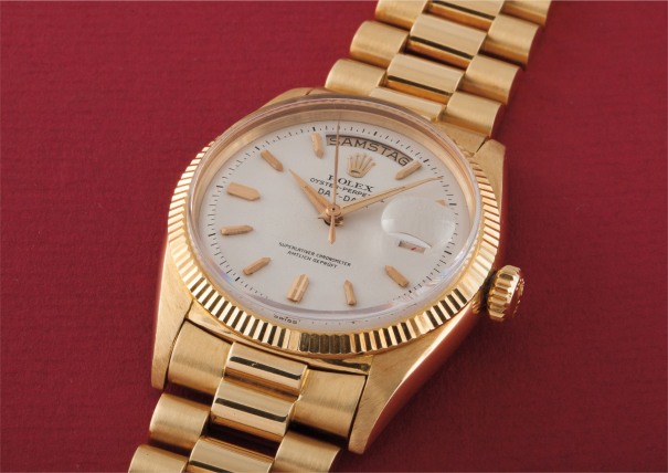 Rolex President Day-Date Yellow Gold ref 6611 (photo: Phillips)