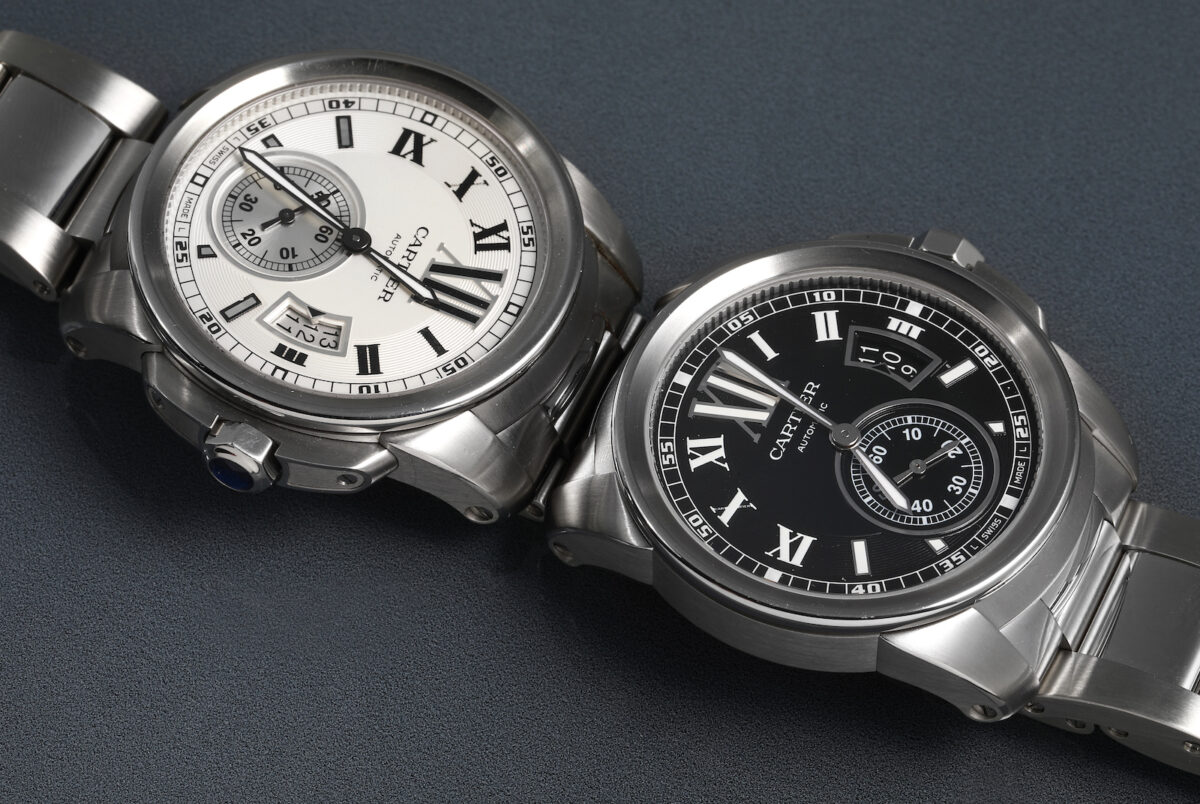 Calibre de Cartier Steel Watches