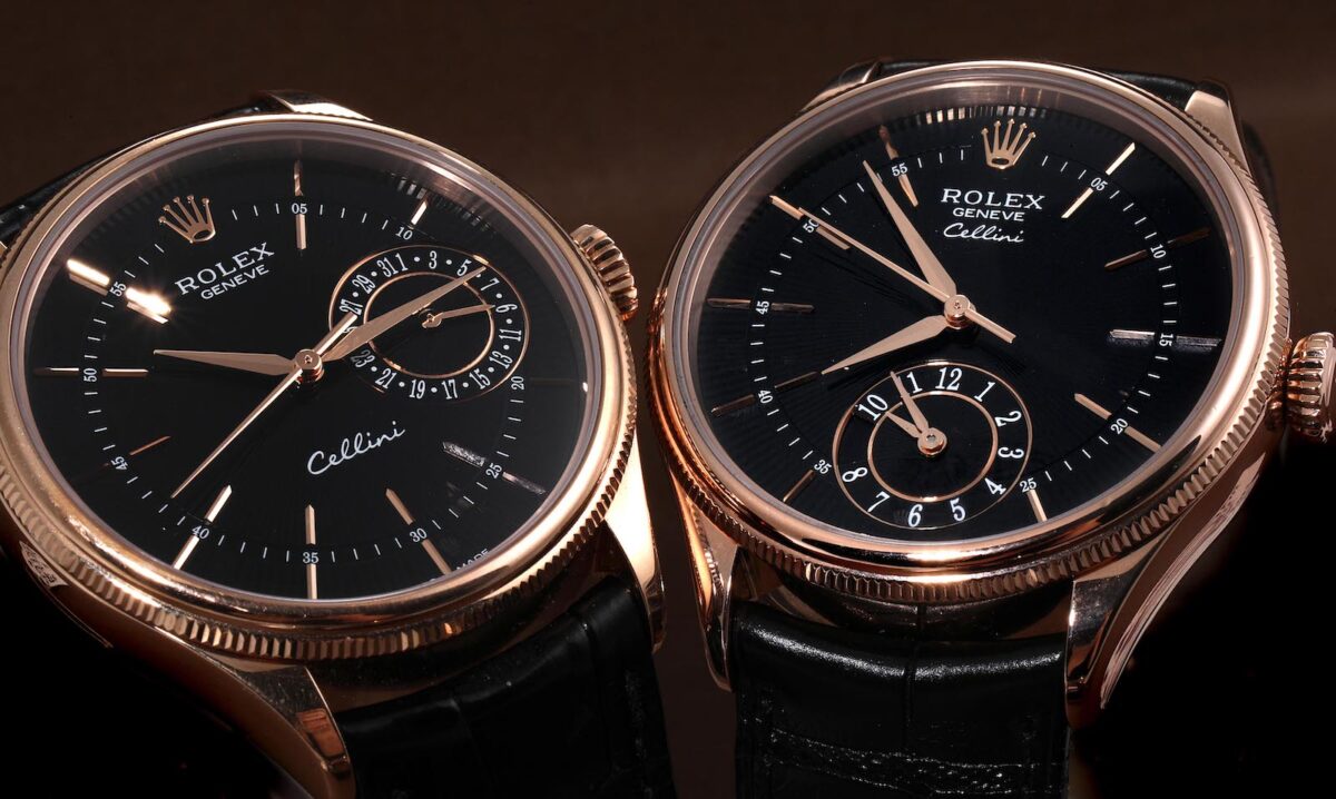 Rolex Cellini Date and Cellini Dual Time in Everose Gold