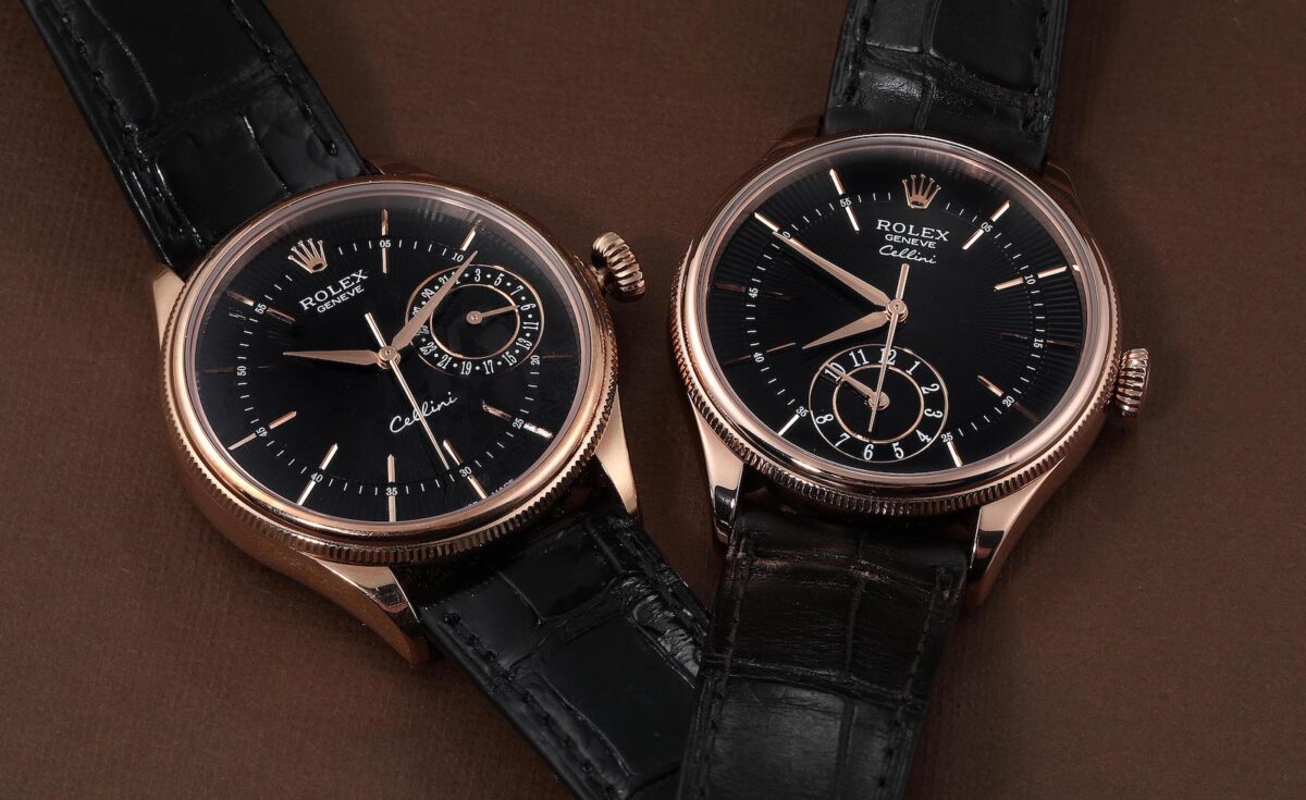 Rolex Cellini Date and Cellini Dual Time in Everose Gold