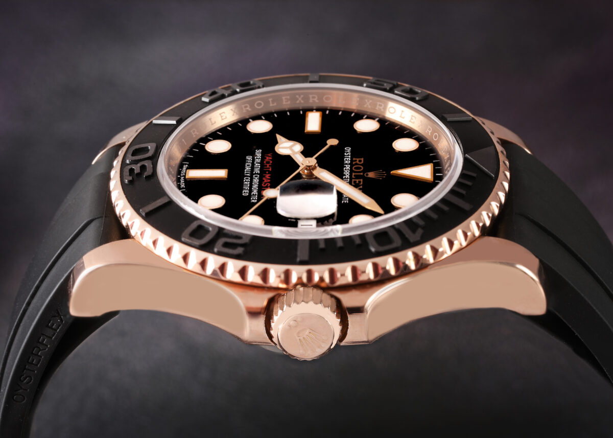 Rolex Yacht-Master 40 Everose Gold Oysterflex Strap 116655