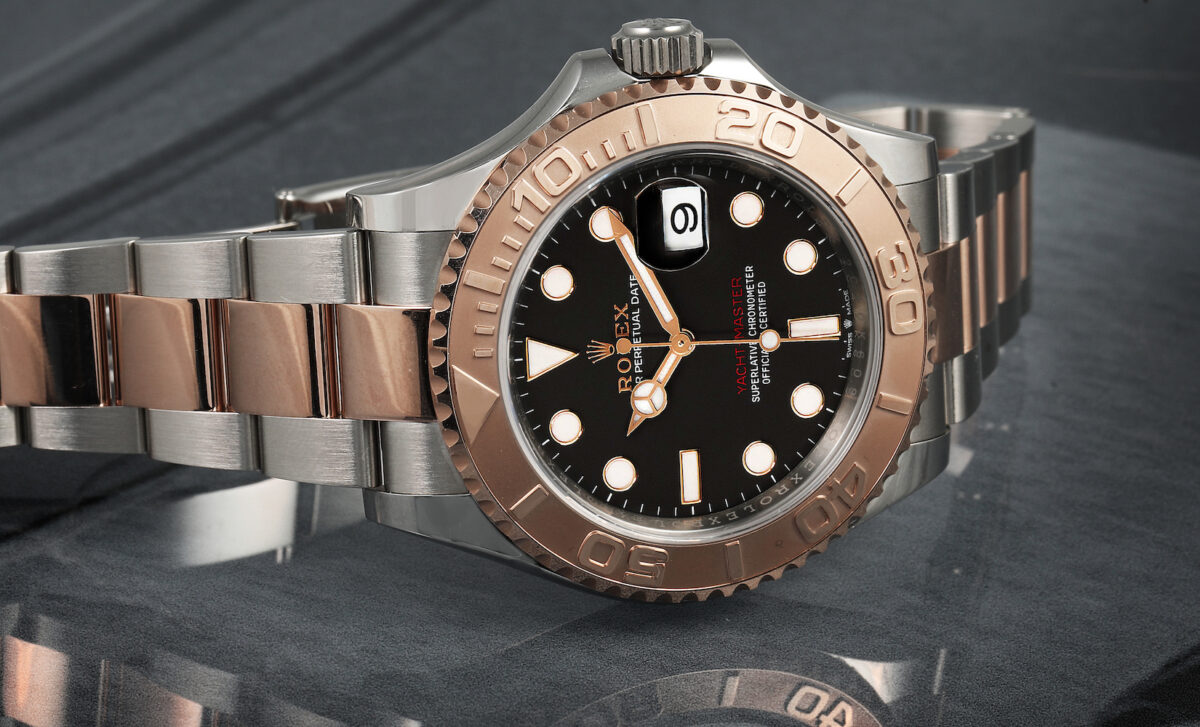 Rolex Yacht-Master 40 Steel Everose Gold Chocolate Dial 116621