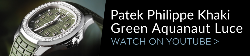 Sporty Chic Legend Patek Philippe Aquanaut Luce Khaki Green 5267