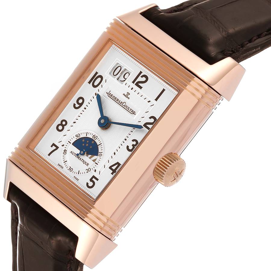 Jaeger LeCoultre Grande Reverso Sun Moon Rose Gold Watch 240.272 Q3032420