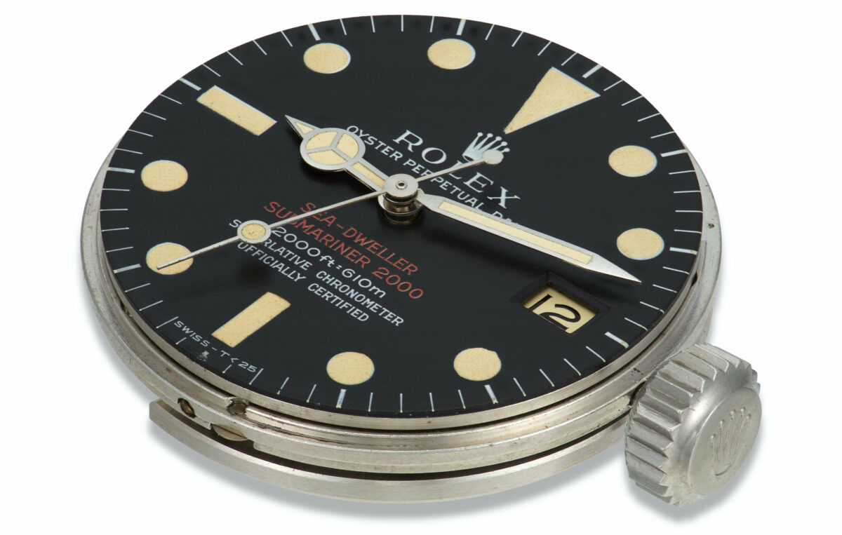 Rolex Sea-Dweller ref 1665 Double Red "Patent Pending" (photo: Christie's)