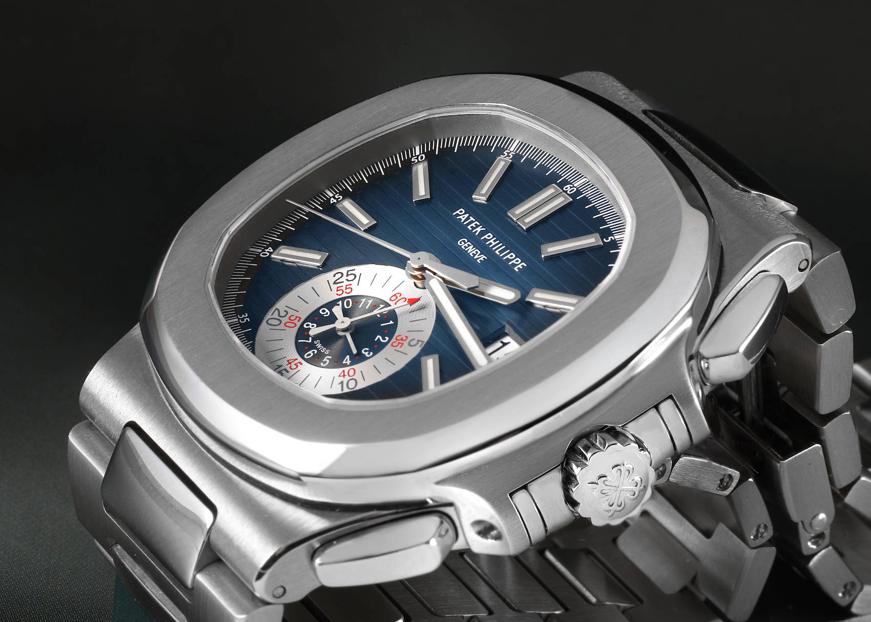 Patek Philippe Nautilus Chronograph 5980 1A The Watch Club by SwissWatchExpo