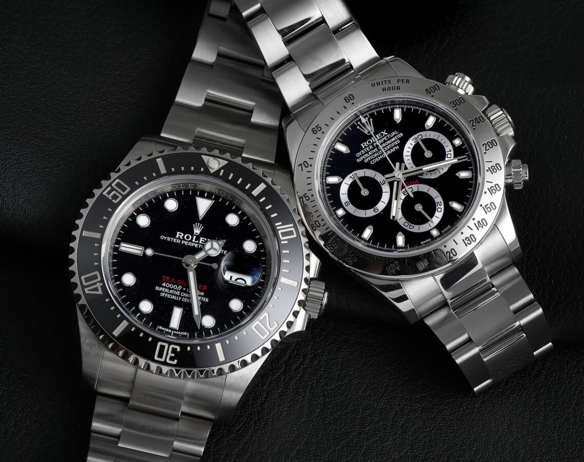 Rolex Seadweller 50th Anniversary (with Rolex Daytona)