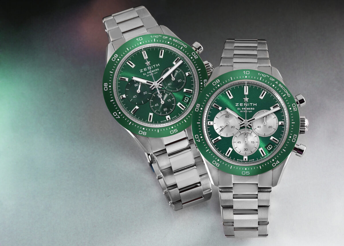 Zenith Chronomaster Sport Yoshida Edition Green Dials