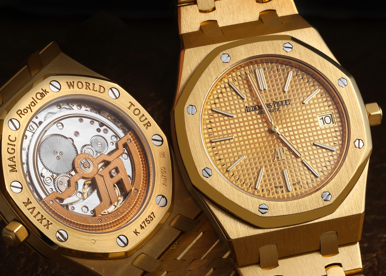 Audemars Piguet Extra-Thin Jumbo Royal Oak Yellow Gold 15202BA Bruno Mars 24K Magic World Tour Limited Edition