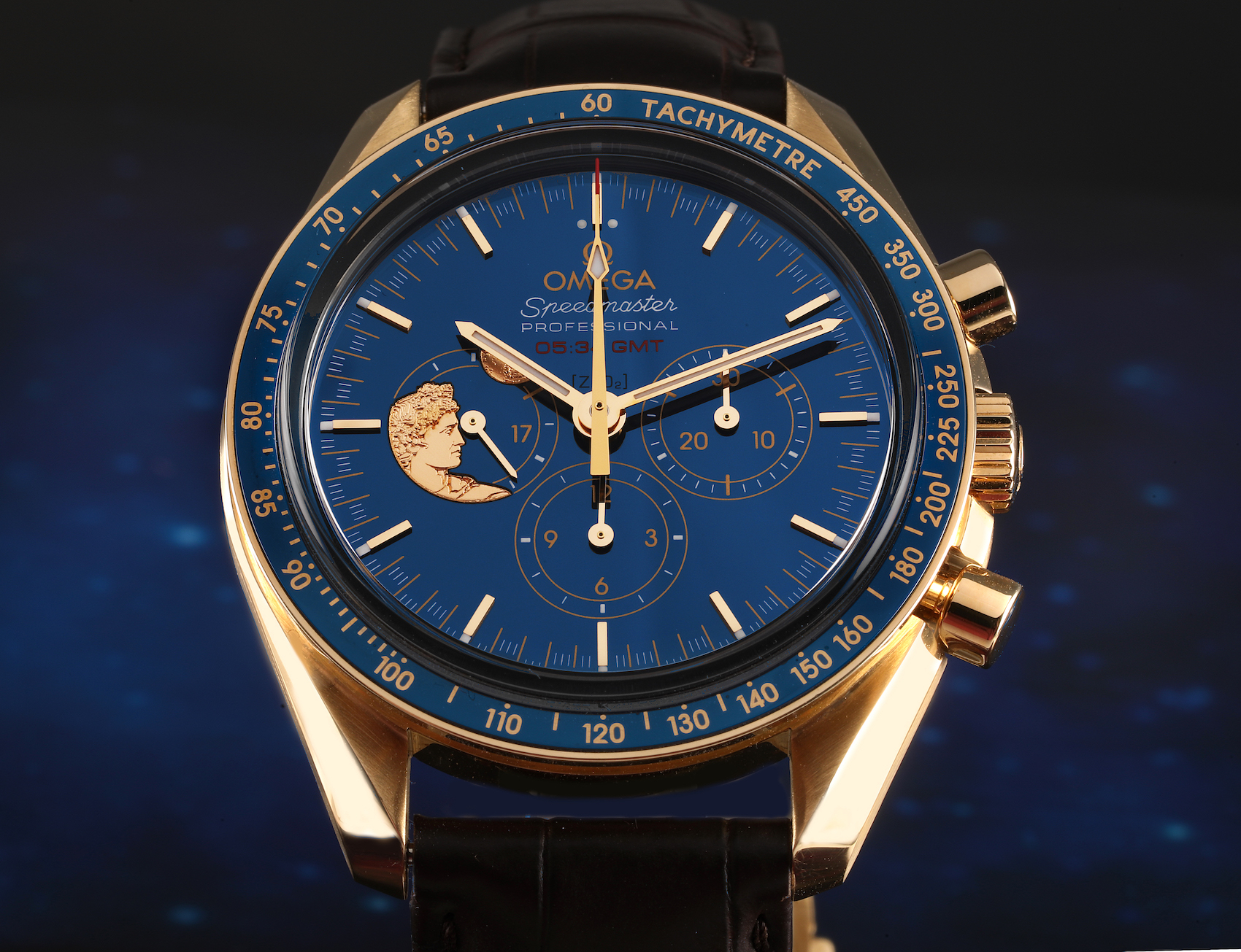 Omega speedmaster apollo 17 45th anniversary best sale