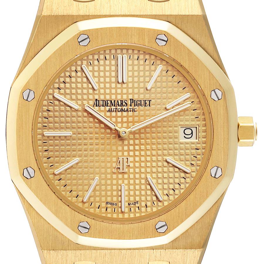 Audemars Piguet Extra-Thin Jumbo Royal Oak Yellow Gold 15202BA Bruno Mars 24K Magic World Tour Limited Edition