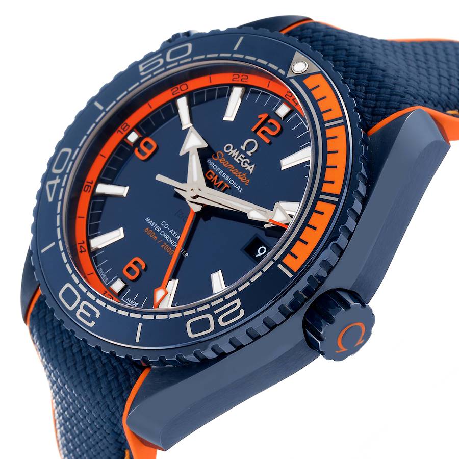 Omega Planet Ocean Big Blue GMT 45.5 mm Mens Watch 215.92.46.22.03.001