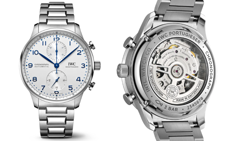 IWC Portuguese Chronograph Silver Dial IW371617