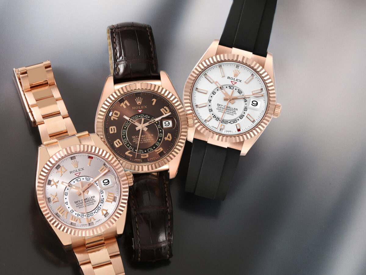 Rolex Sky-Dweller Everose Gold Models