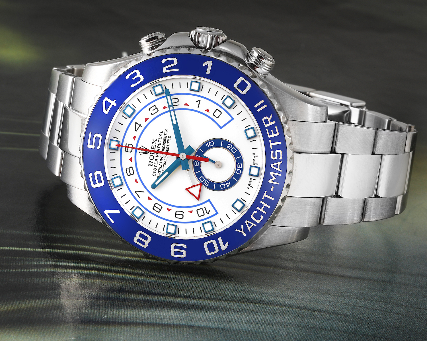 Rolex Yachtmaster II Steel Watch