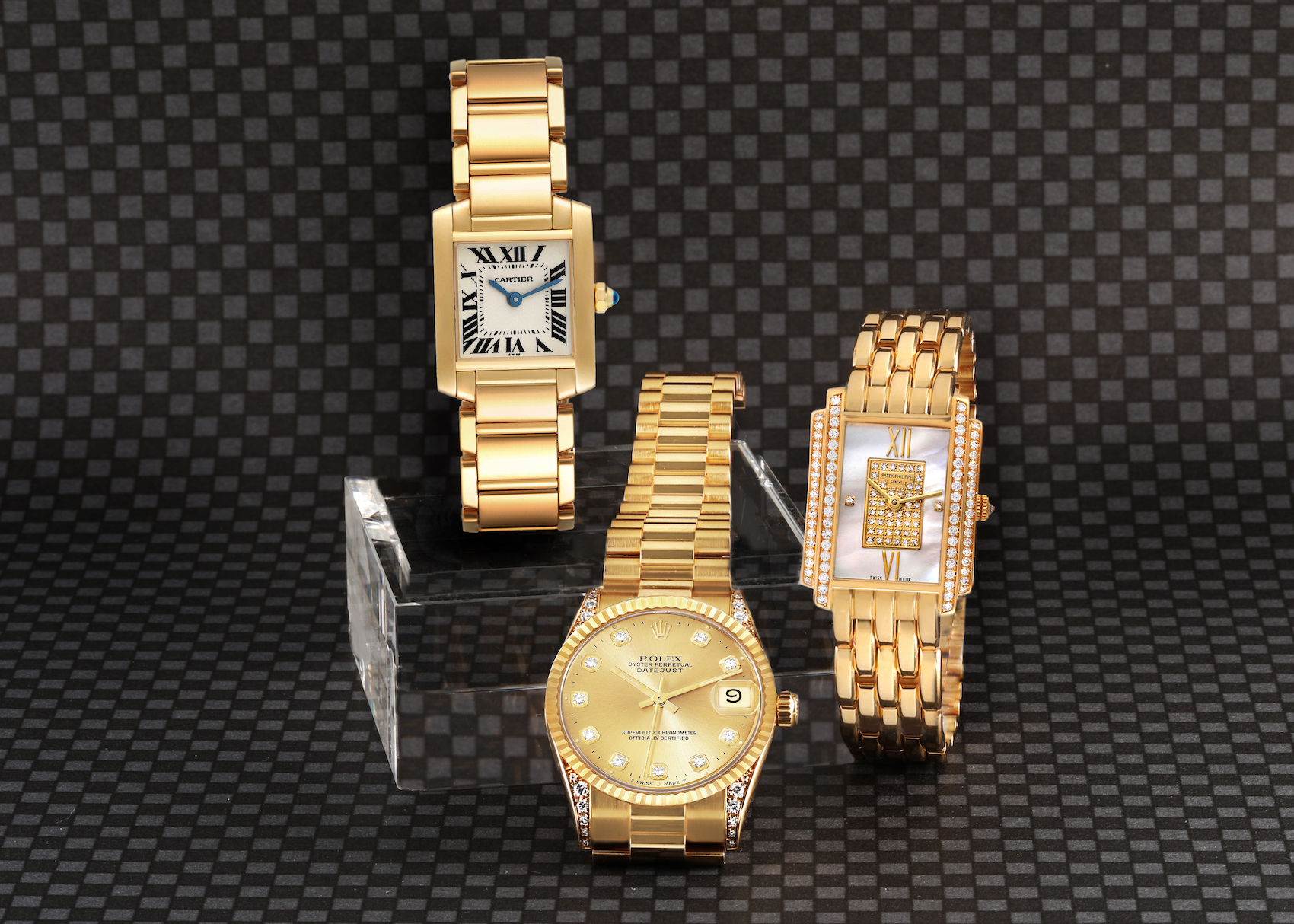 Classic Yellow Gold Ladies Watches