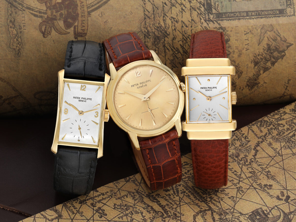 3 Vintage Patek Philippe Watches