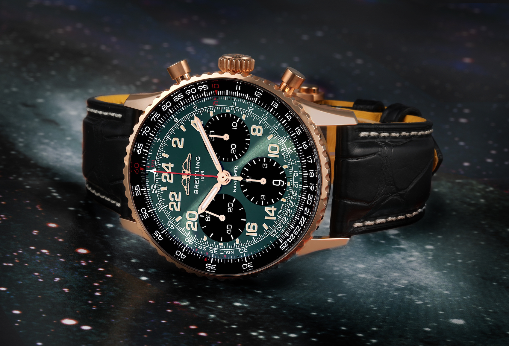 The Breitling Navitimer B12 Chronograph 41 Cosmonaute The Watch Club by SwissWatchExpo