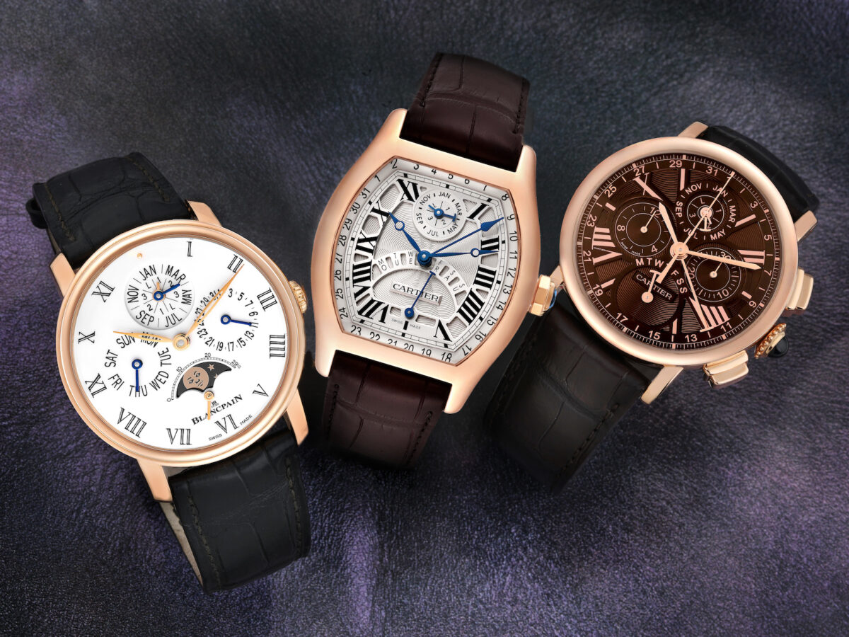 Perpetual Calendar Watches 5 Ways - Cartier and Blancpain