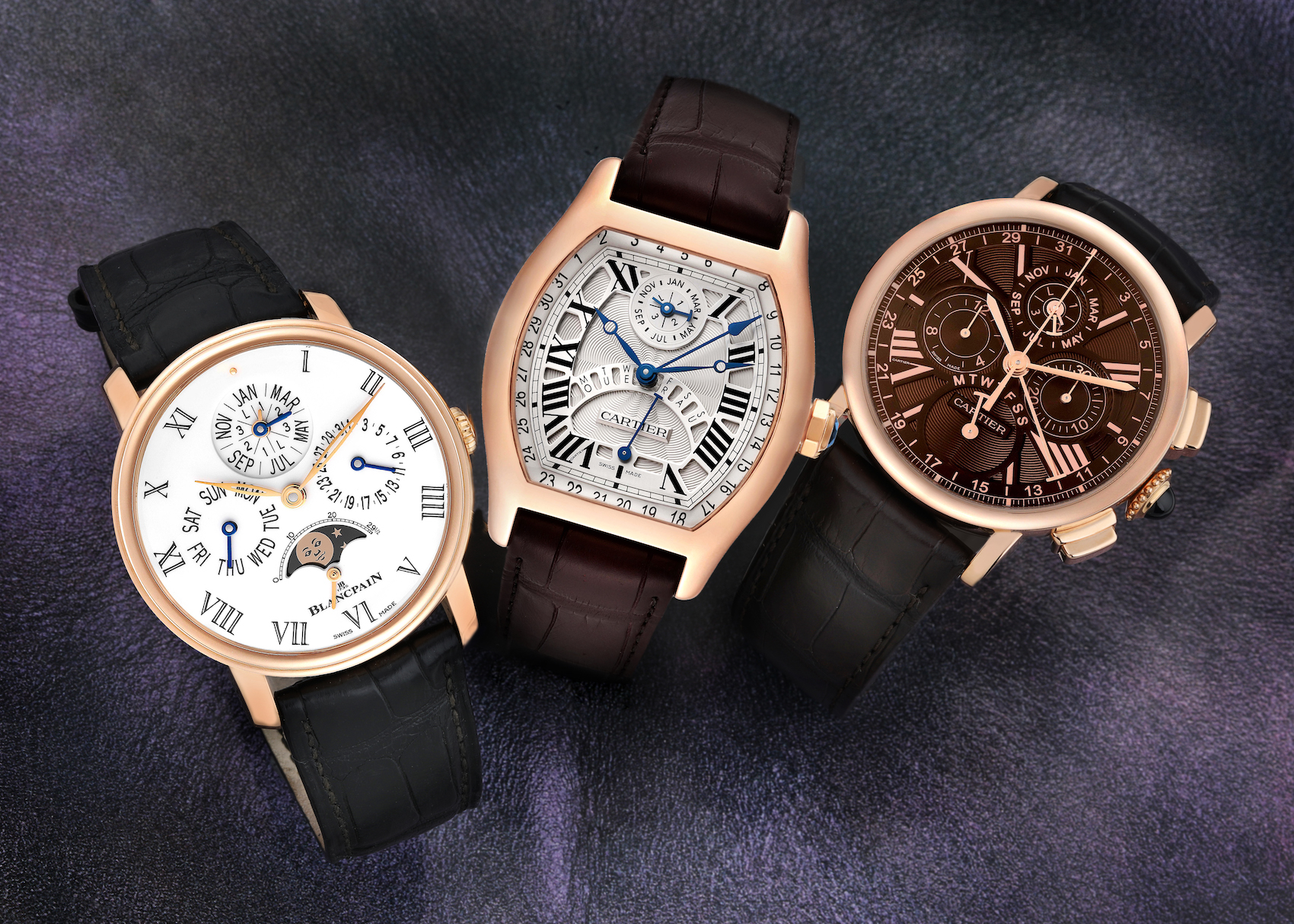 Perpetual Calendar Watches 5 Ways - Cartier and Blancpain