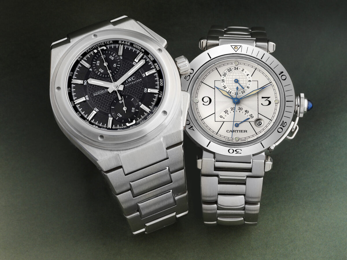 Iconic Watch Designs of Gerald Genta - Audemars Piguet Royal Oak and Cartier Pasha