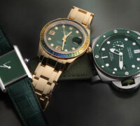 Green Dial Watches for Every Occasion - Rolex Pearlmaster, Cartier Tank Must, Panerai Luminor Submersible