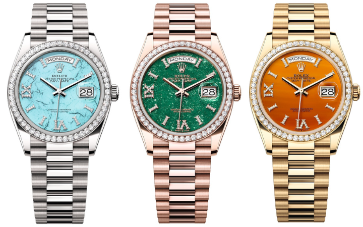 2023 Rolex Day-Date 36 Models with 