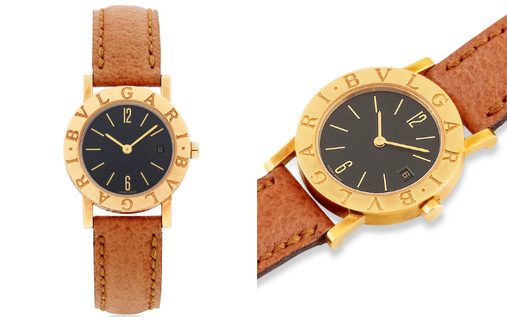 Bulgari Bulgari 18K Gold Quartz Watch 