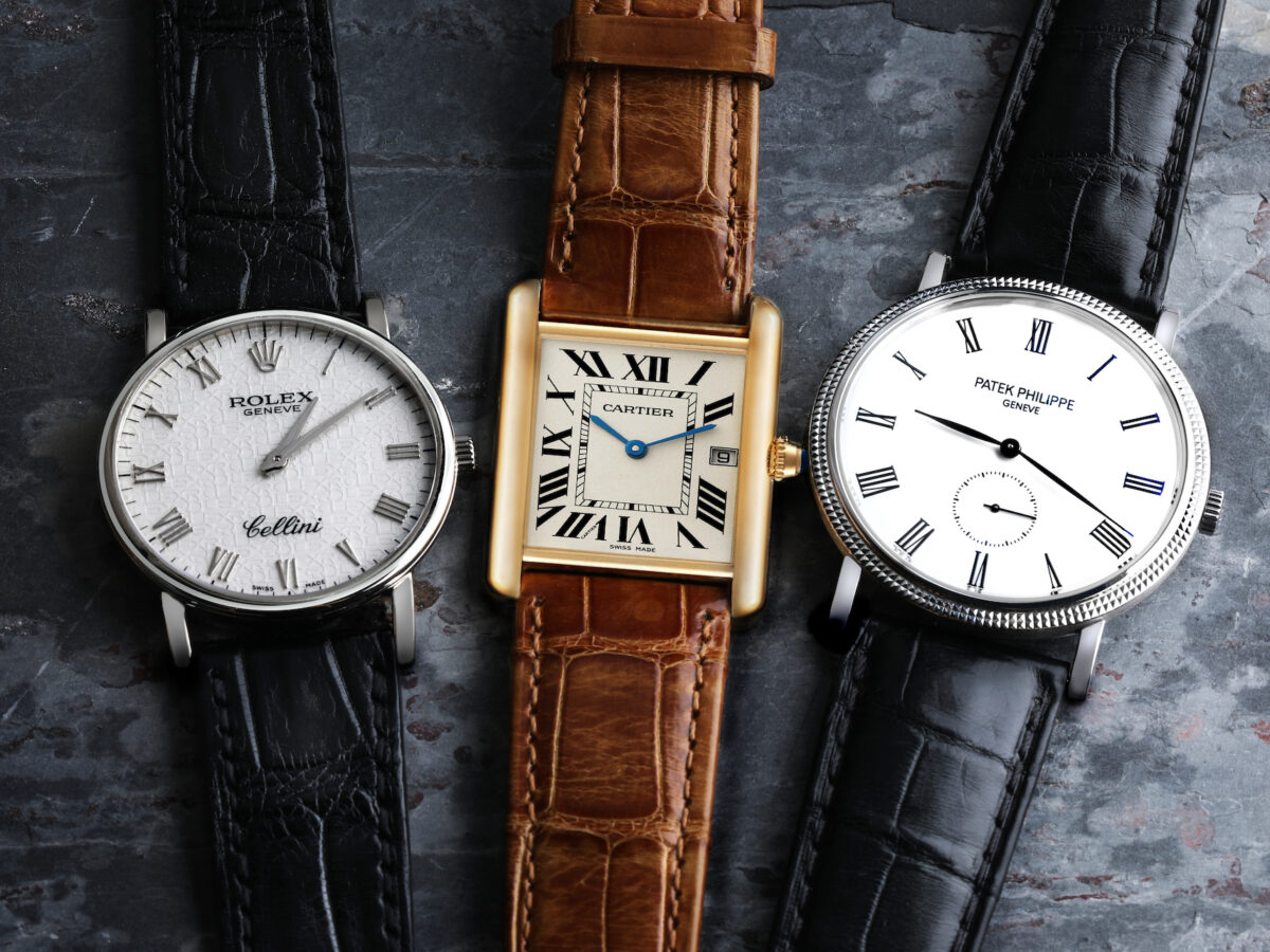 5 Quintessential Dress Watches - Rolex, Patek Philippe, Cartier, Jaeger LeCoultre