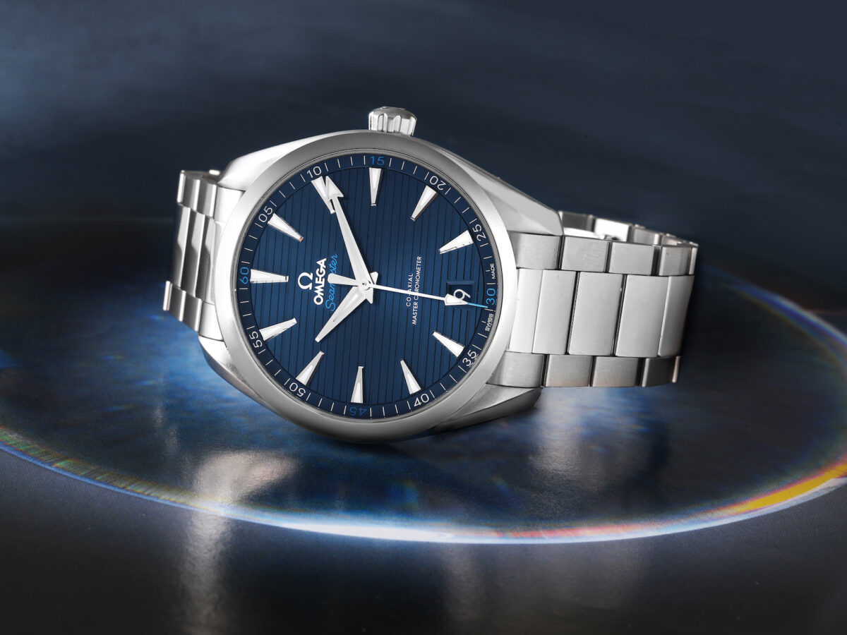 Omega Aqua Terra Blue