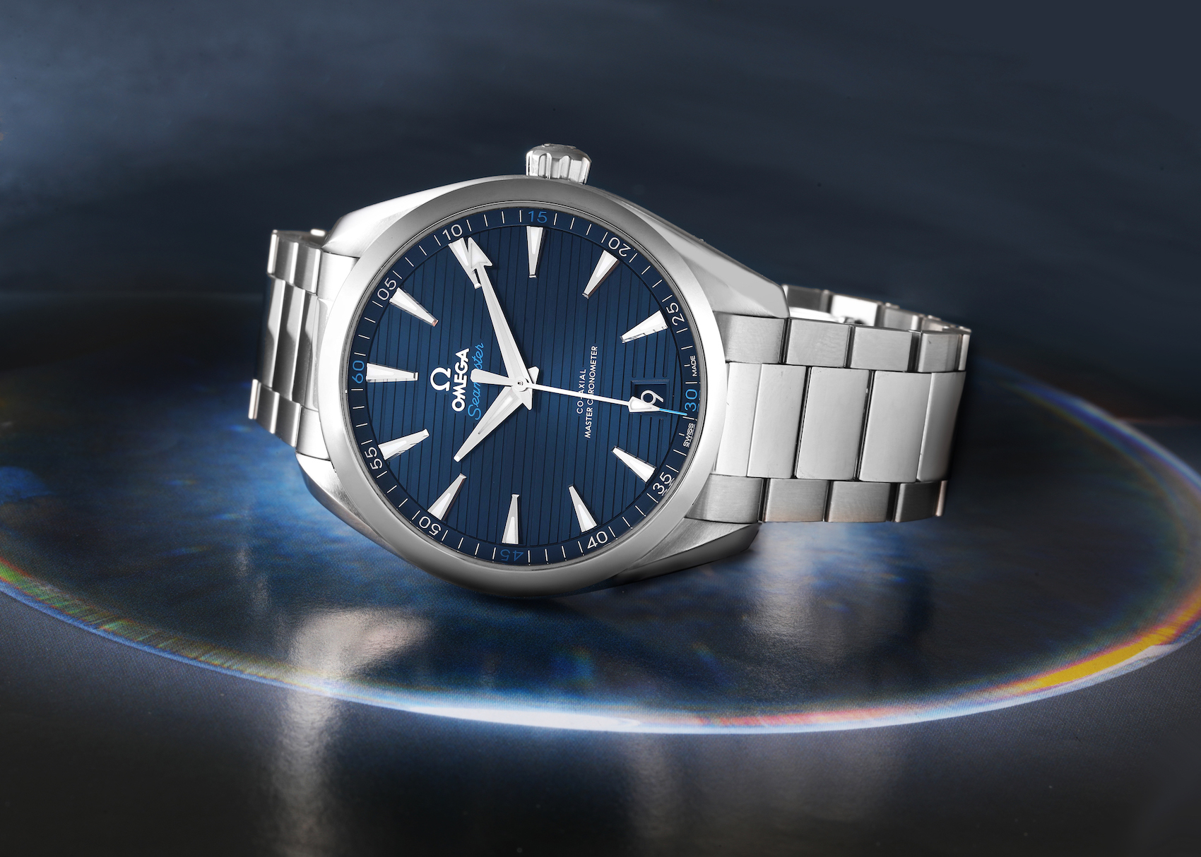 Omega Aqua Terra Blue